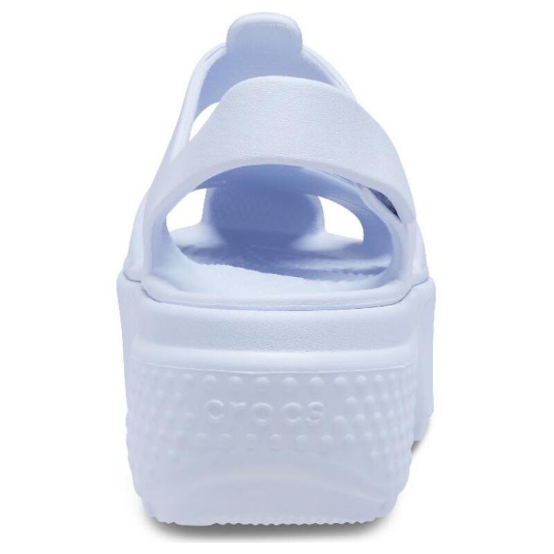 Crocs Igloo Comfortable and Versatile Roman Sandals 5cm Women's Blue
