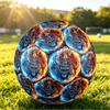 Balón de Fútbol Estampado del Everton Talla 5, Balón de Fútbol Antideslizante para Partido de Adultos, Souvenir para Aficionados al Fútbol
