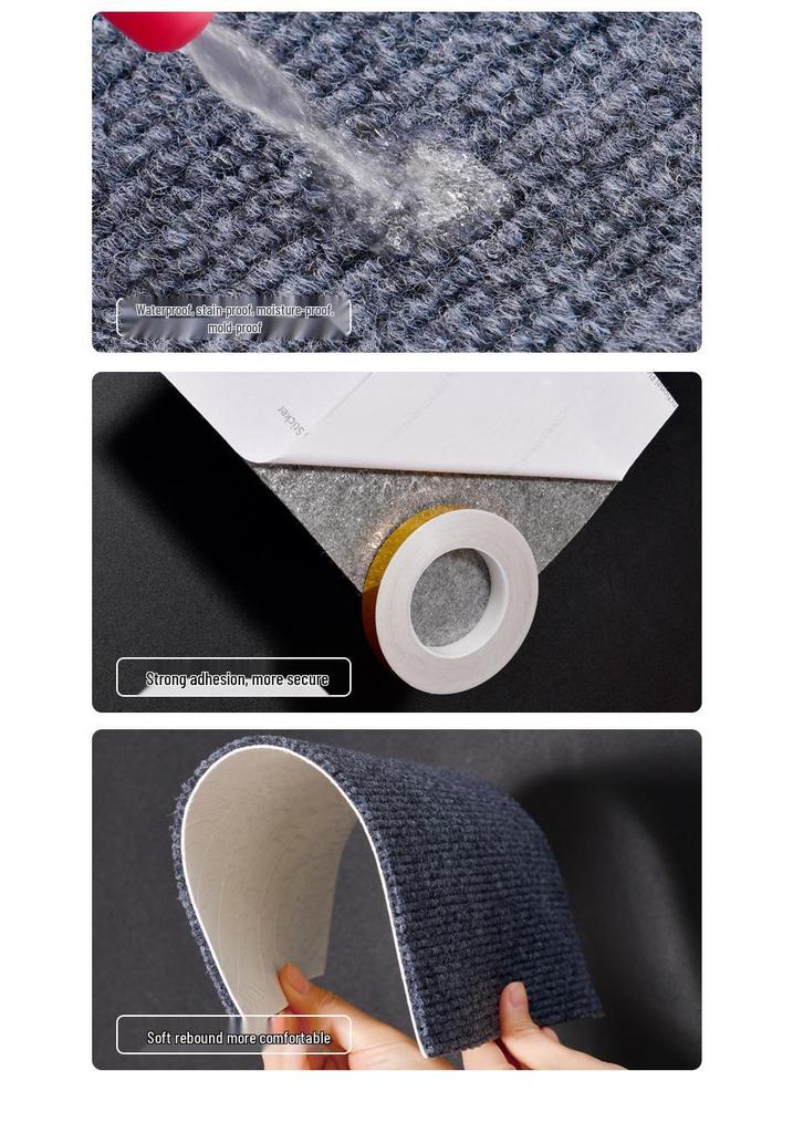Large Non-Slip Soundproof Carpet for Living Room, Bedroom, and Office
