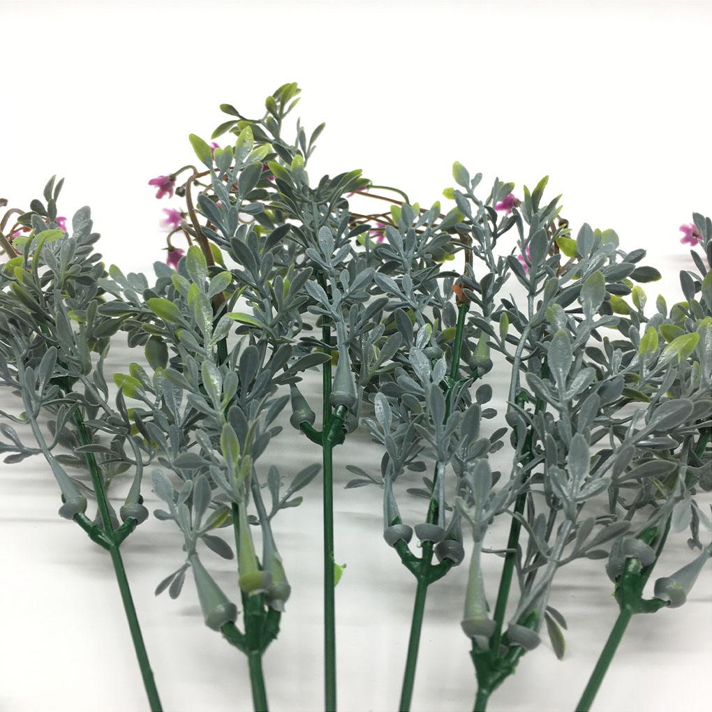 7-heads Baby's Breath Simulation Decor Home Office Plastic Flower Bouquet