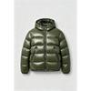 Mens Hooded Padded Winter Cotton Coat Thick Casual Warm Zip Outerwear