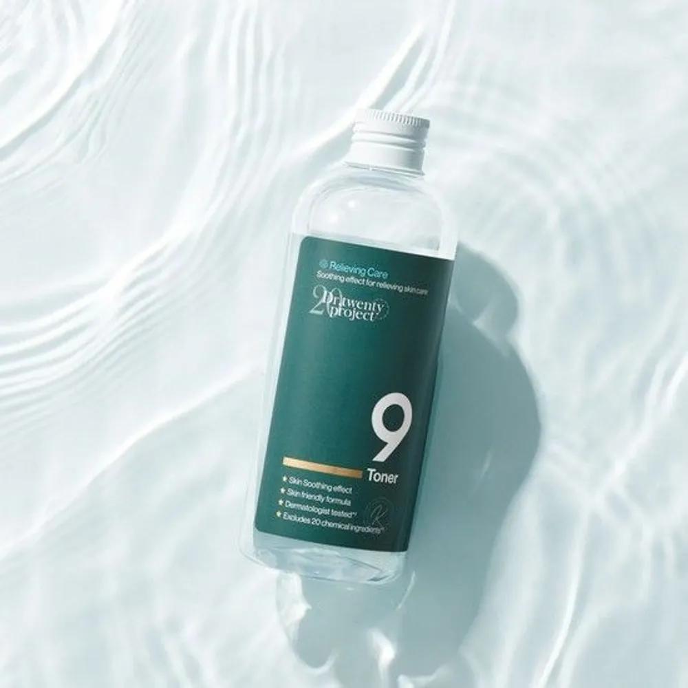 [1+1] Dr. Twenty Project Nine Mugwort Toner 300ml for Soothing Redness and Heat