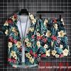 Versatile Men's Quick-Dry Shorts & Floral Shirt Set - Retro Hainan Island National Trend
