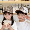 Children's 2026 Plaid Flat Cap: Windproof, Sun-Protective Baseball Cap for Boys & Girls - Perfect for Spring & Autumn, Trendy & Versatile.