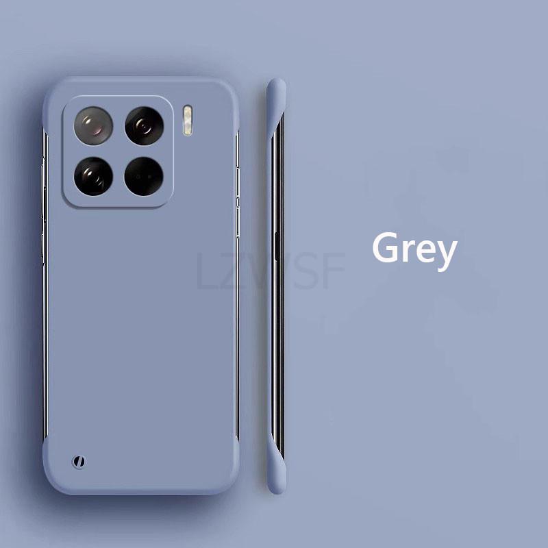 Ultra Thin Frameless Slim Matte Hard PC Back Cover Phone Case On For Xiaomi 15 Pro Xiaomi15 Pro 5G Candy Color Borderless Matte ShockProof Case