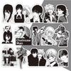 103075Pcs Chainsaw Man Anime Stickers Reze Denji Cartoon Decals Luggage Phone Laptop Cool Black White Manga Sticker Decoration