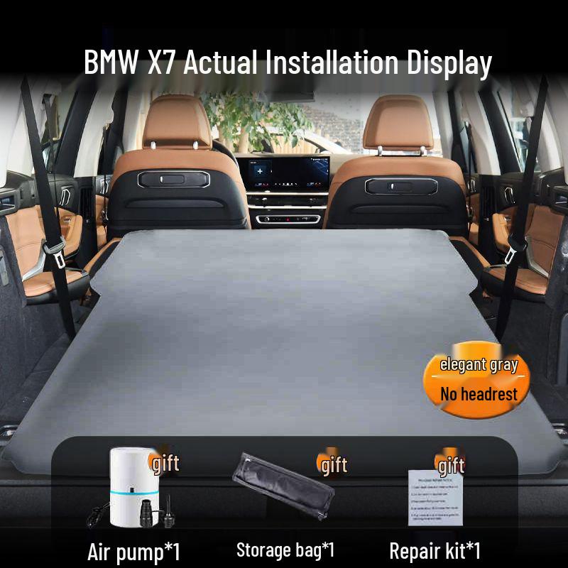 BMW X7 Foldable Trunk Mattress - Rear Seat Sleeping Pad, No Inflation Needed