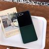 Custodia Originale in Silicone Liquido Morbido Per Samsung Galaxy Z Flip 7 6 5 Colori Caramella Opaca Antiurto Copertura Ultra Sottile Flip7