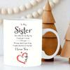 Creative Ceramic Coffee Cup As A Birthday Gift for My Sister,Milk Tea Water Cups Breakfast Mug Household Drinkware
