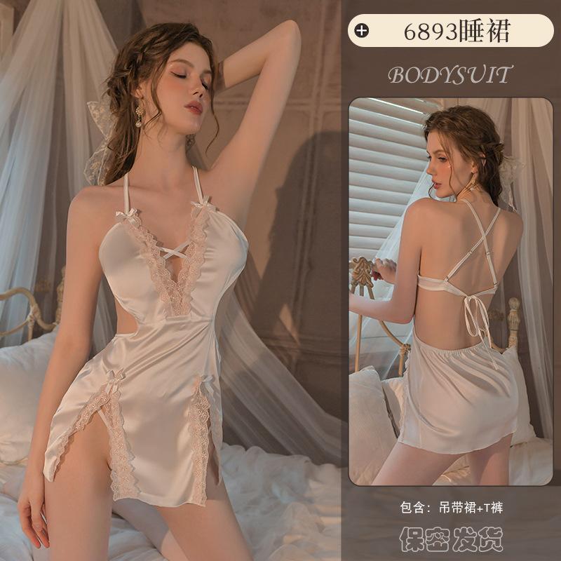 New Sex Underwear Sexy Pajamas Lace Pure Desire Hollowed Out Uniform Temptation Hot Passion Free 6893