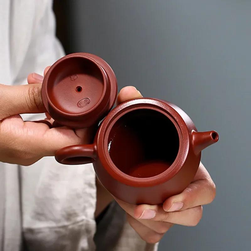 100ml Authentic Yixing Small Capacity Purple Clay Teapots Master Handmade Tea Pot Tea Infuser Kettle Chinese Zisha Tea Set