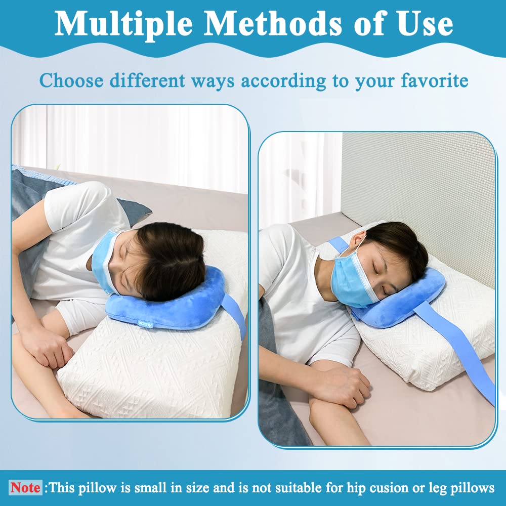 Mistuki Piercing Pillow Ear Pillow for Side Sleepers with Hole CNH Donut Protector Pillow Ear Tenderness Pain Relief Medical Ear Guard Care Cushion