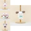Charming Sanrio Plush Doll Keychain With Kuromi My Melody And Cinnamoroll Style