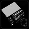 Nail Art Printing Seal Set with Silicon Stamping Head and Steel Plate