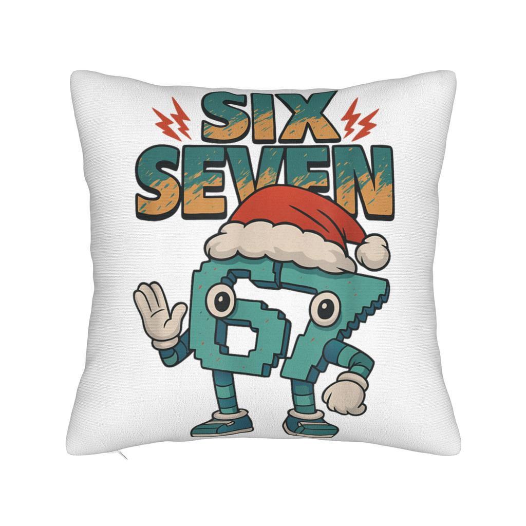 67 Meme Tralalero Tralala Italian Brainrot Pillowcase Printed Fabric Cushion Cover Gift Pillow Case Cover Home