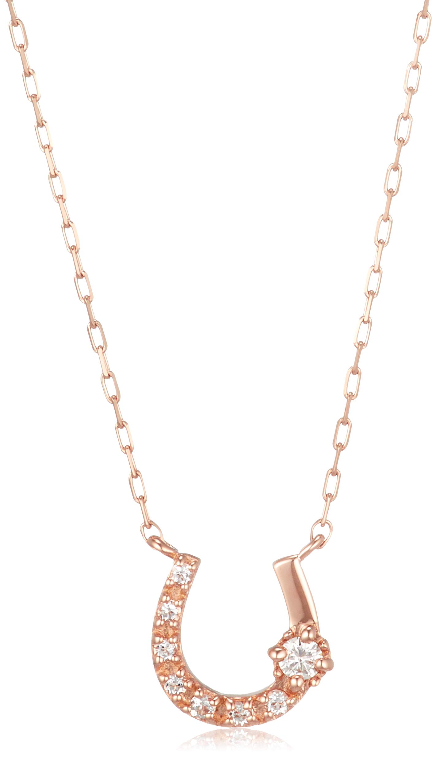 

K10 Pink Gold Necklace [Yondo Sea] 4℃ 11184-612-3105-00-00 Women s