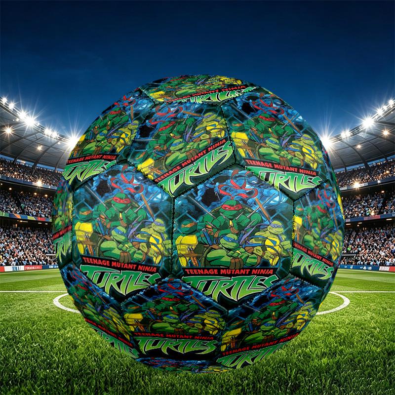 Gamer Print Size 5 Soccer Ball, PU Wear Resistant Football for Match Training and Daily Practice, Birthday Gift for Soccer Fans