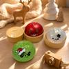Christmas Baozi Toy with Steamer Basket, Slow Rising Toy