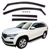 Air Deflectors - Skoda Kodiaq (2016-2023) - 5 Doors - Black UV-tinted - Easy Assembly