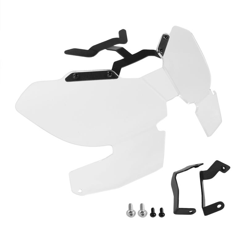 DTC2 Motorcycle Headlight Guard Lens Protection Clear Front Lamp Cover for Honda CRF1100L Twin Adventure Sports