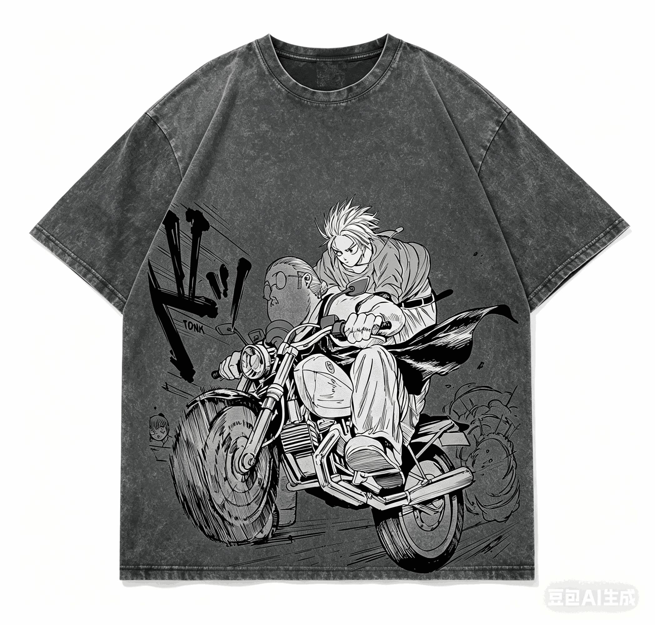 

Sakamoto Days Washed T-shirt Year round clothing high quality personality Clothes Plus Size Unisex New Model Washed Vintage Loose XXXL