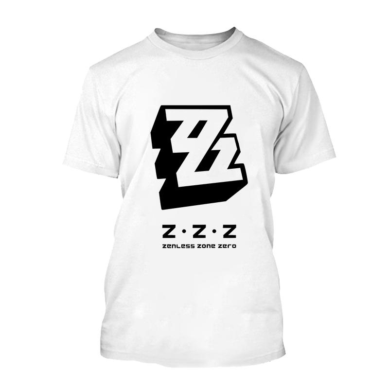 New MiHoYo Game Zenless Zone Zero Print Men T-shirt ZZZ Role Wise Belle Graphic T Shirt Harajuku Style Women Short Sleeve Tees