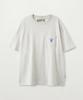 Seteo Apero Logo Pocket Short Sleeve T-Shirt Melange White