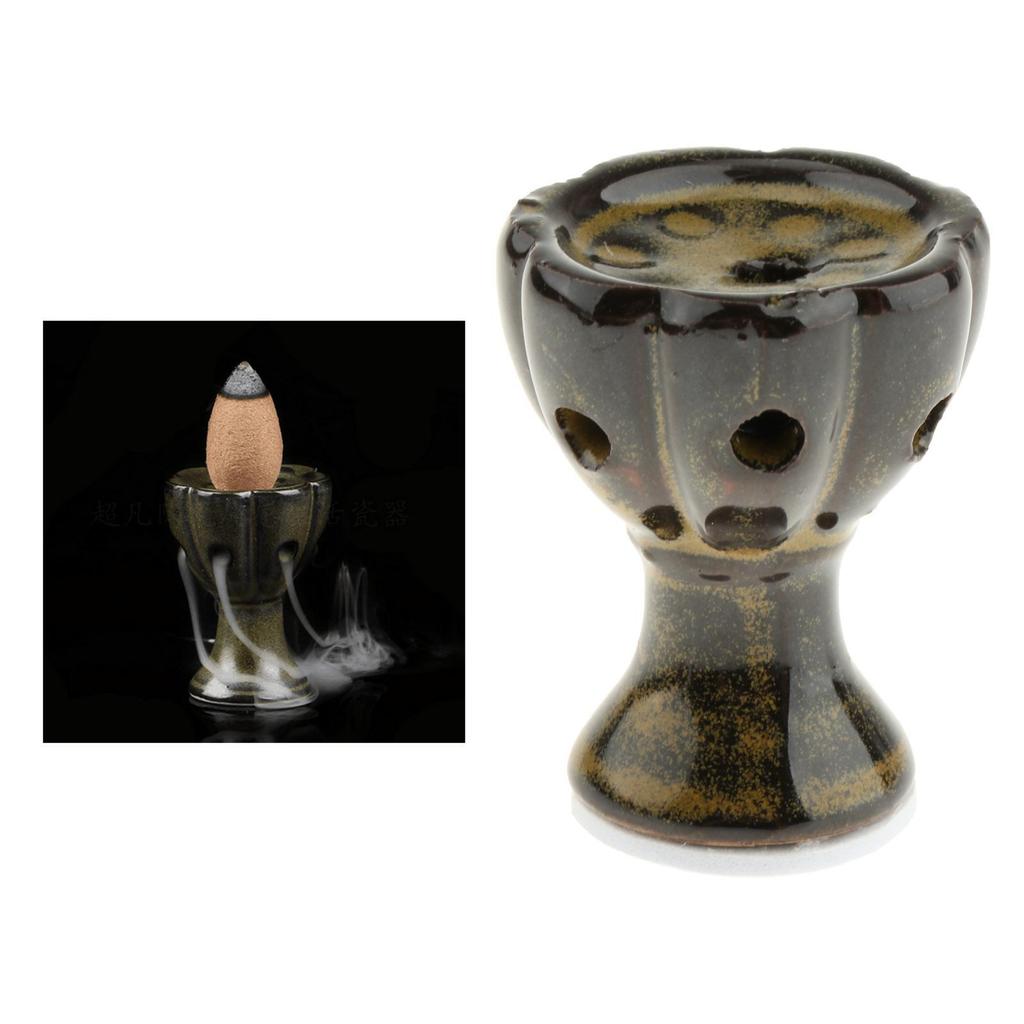 Vintage Incense Burner Holder Alloy Lion Plate Ash Catcher Accessory for Meditation Room Yoga Studio Home