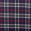 Brytyjska tkanina bawełniana w kratę szkocką i gingham, twill, na mundurki szkolne i spódnice.