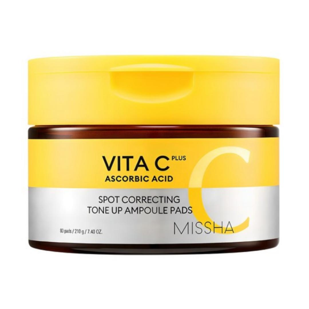 

Missha Vita C Plus Spot C Tone-Up Ampoule Pads 210g, 80 Pads