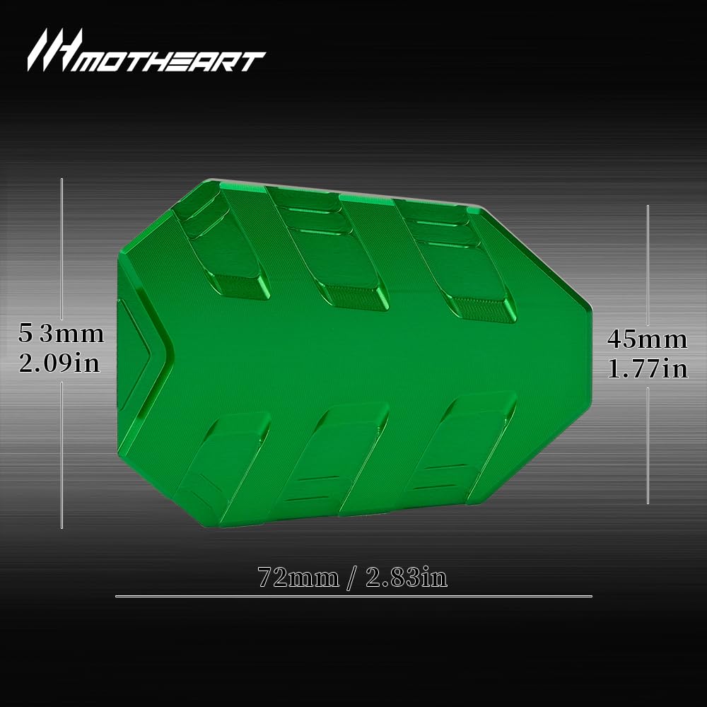 MotHeart Motorcycle Brake Pedal Extension Kit for Ninja ZX-4RR 2023-2024 Ninja ZX-4R 2024-2025 Ergonomic