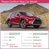 Car Chrome Door Handle Cover for Lexus RX 350 AL20 450h F Sport 2016~ Key Carbon Fiber Trim Catch Car Cap Sticker Accessorie