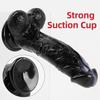 Silicone Realistic Dildo Women's Lesbian Rubber Dildo with Suction Cup Big Dick Penis Sexy Adult Toy