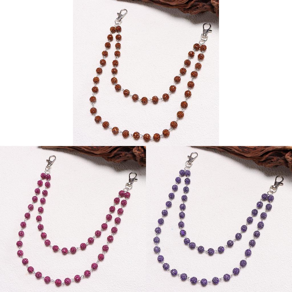 Punk Style Metal Pocket Chain With Lobster Clasp For Young Men Party Wear