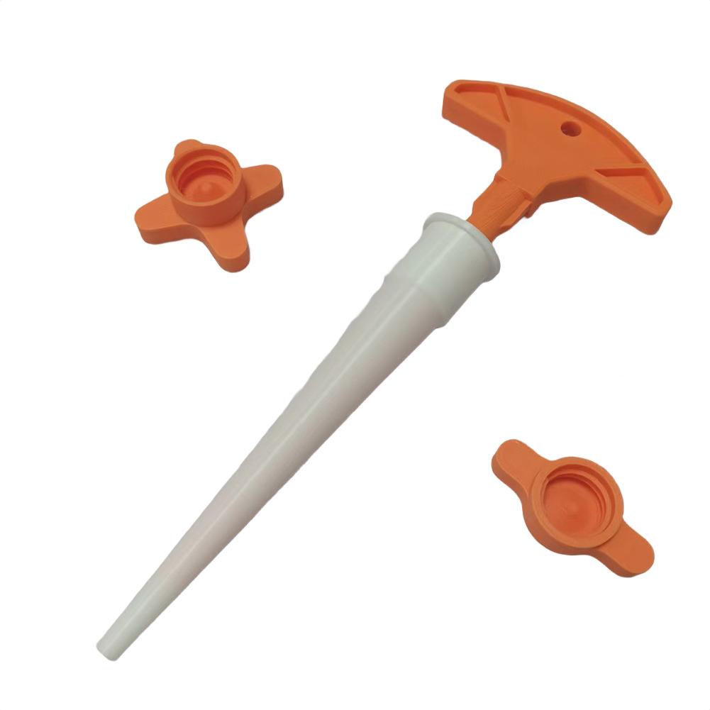 1pc Glass Glue Sealing Cap Nozzle Cleaning Tools Portable Glass Caulk Tubes Prevents Drying Sealant Nozzle Dredge Tools