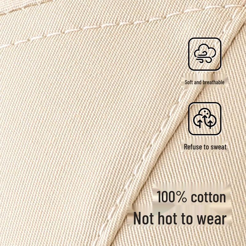 YEEHOO Kids' Summer Breathable Pure Cotton Sun Hat