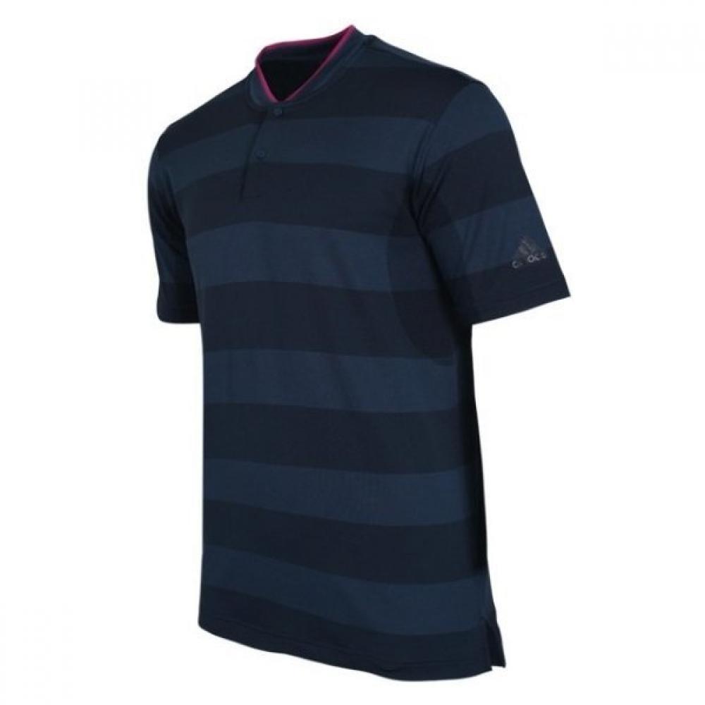 

Adidas Men s Golf Wear Primeknit Collar T shirt GL4639