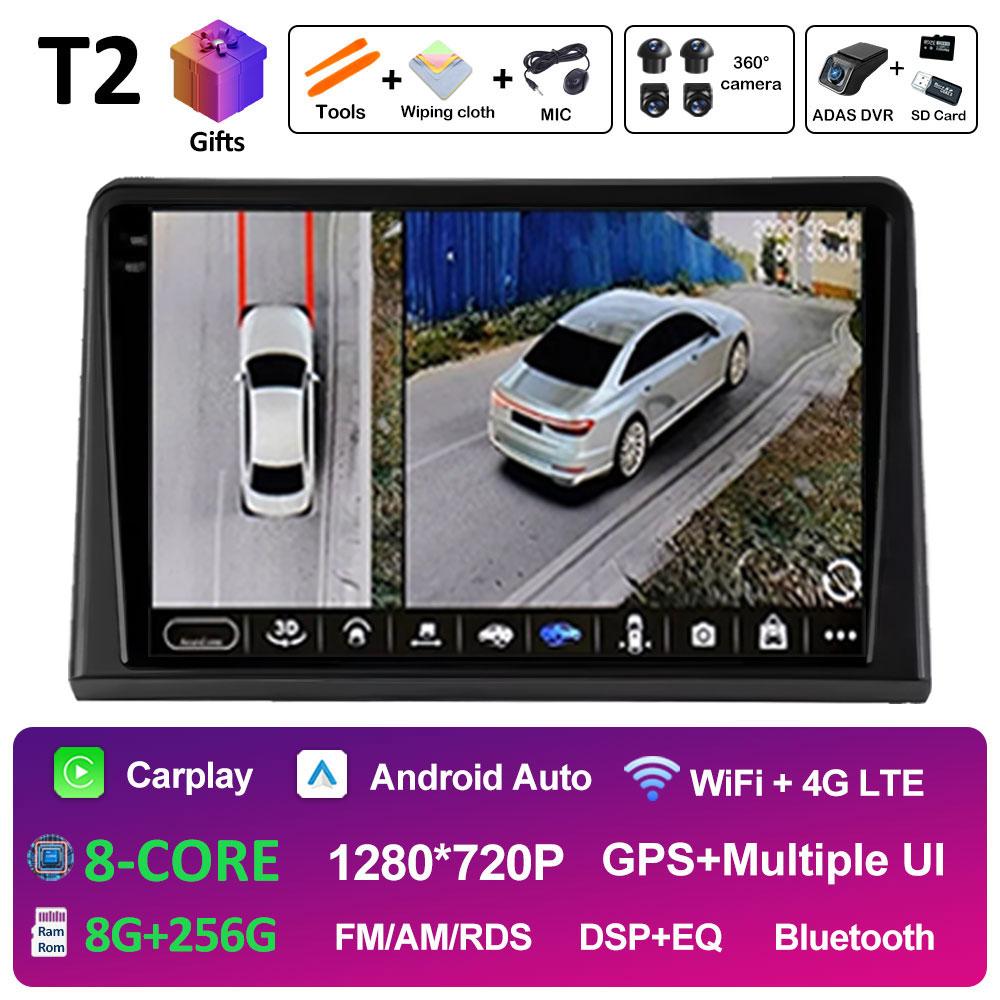 GPS Navigation Wireless Carplay For Renault Express 2021 2022 Android Auto WIFI Cooling Fan Bluetooth 2.5D Touch Screen No 2 Din