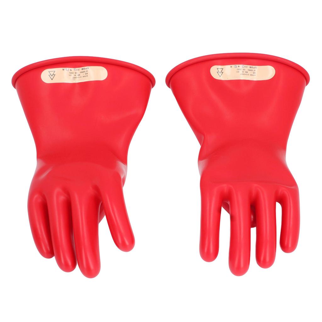Electrician Insulated Gloves 2.5KV Versatile Enhanced Safety Latex Linemen High Voltage Safety