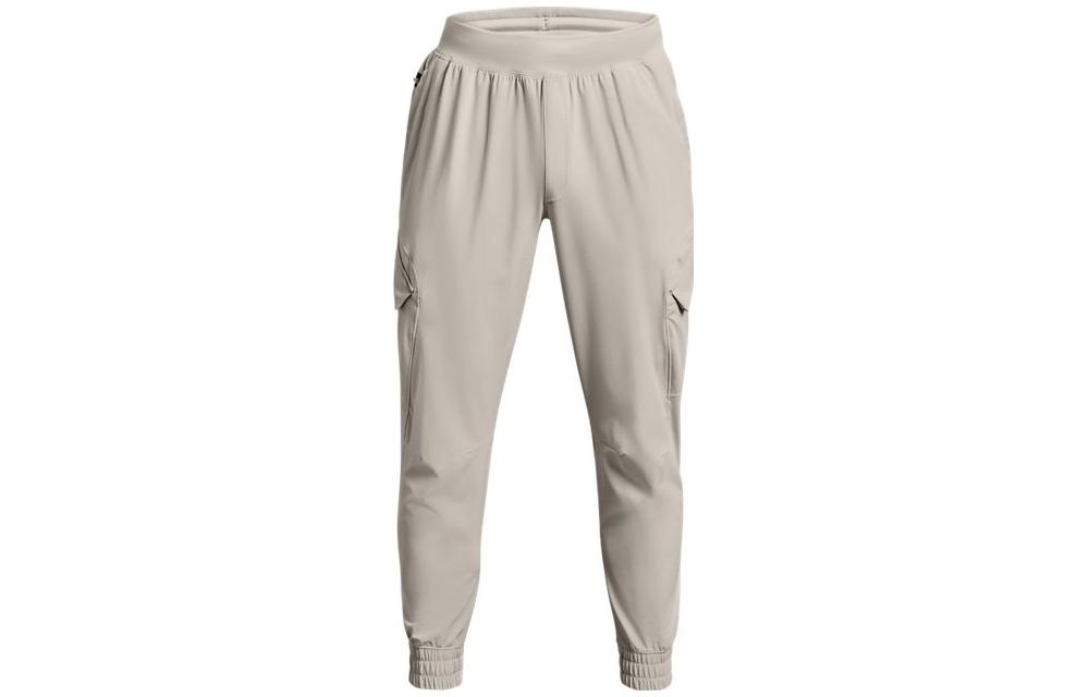 Under Armour Project Knitted Sweatpants Men s Gray Moderate Cuffed Pants 1373572-289 XXL