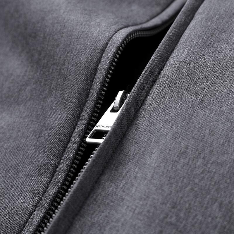 SEPTWOLVES Men's Wool-Blend Business Casual Jacket