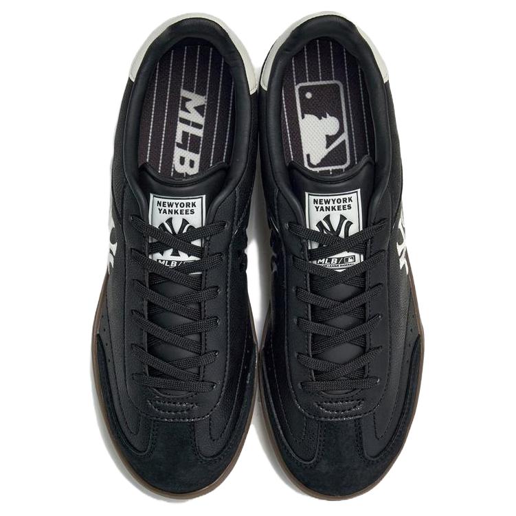 MLB New York Yankees Non slip Lightweight Low top German Army Trainers Unisex Black 3ASXCB16N-50BKS