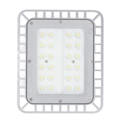 LED Explosion Proof Light 50W IP66 Water Proof Marble Color Reinforced Glass Factory Warehouse