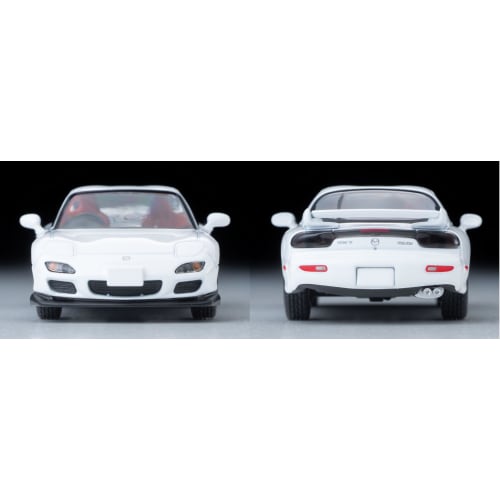 TOMYTEC Tomica Limited Vintage Neo LV-N267e Mazda RX-7 Spirit R Type A (White) 2002 Model, Completed