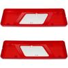 Ford Transit VI 2013- Truck Tail Light Lens Left & Right 2 Pieces Set