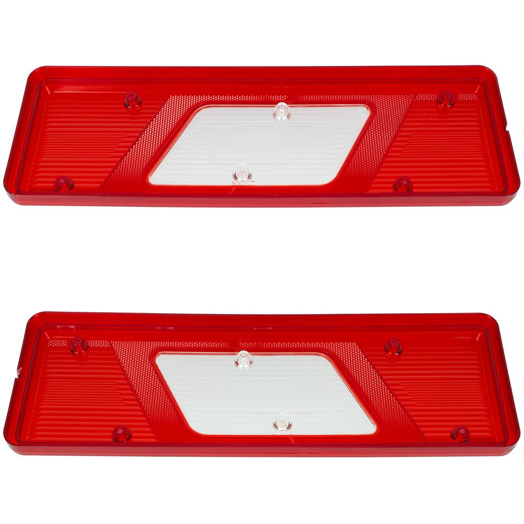 Ford Transit VI 2013- Truck Tail Light Lens Left & Right 2 Pieces Set