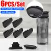 6Pcs Lid Stopper Silicone Replacement Stopper Leak-Proof Coffee Mug Stopper for Contigo Autoseal Travel Coffee Mug Lid Stopper