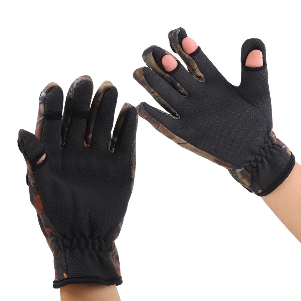 1 Pair Cycling Gloves Full Finger Anti Slip Breathable Winter Bike Riding Gloves for Men Women