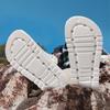 Women's 2024 Anti-Slip Thick-Soled Beach Shoes: Closed-Toe, Hole Design, Half-Slippers for Summer Outdoor Wear.