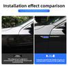 jbvr8 Car Metal Door Side Fender Logo Sticker Emblems Decals For Mitsubishi Outlander Lancer ASX Eclipse Pajero EVO Triton Attrage